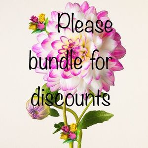 🌺Remember to bundle 2 for 10% discounts! 🌺